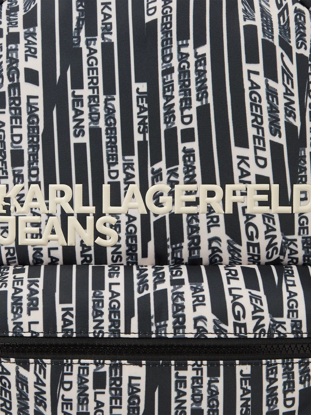 Karl Lagerfeld Jeans Rugzak met print Zwart