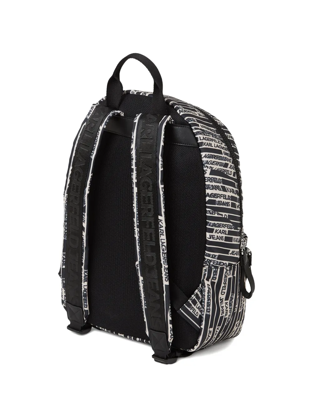 Karl Lagerfeld Jeans All-over Print Backpack - Black 