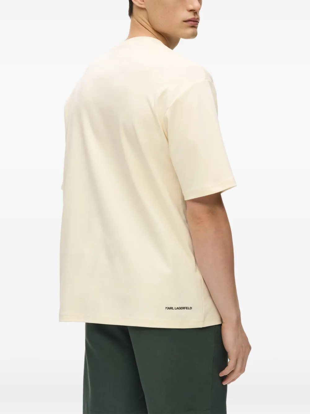 Karl Lagerfeld Villa La Vigie T-shirt Beige