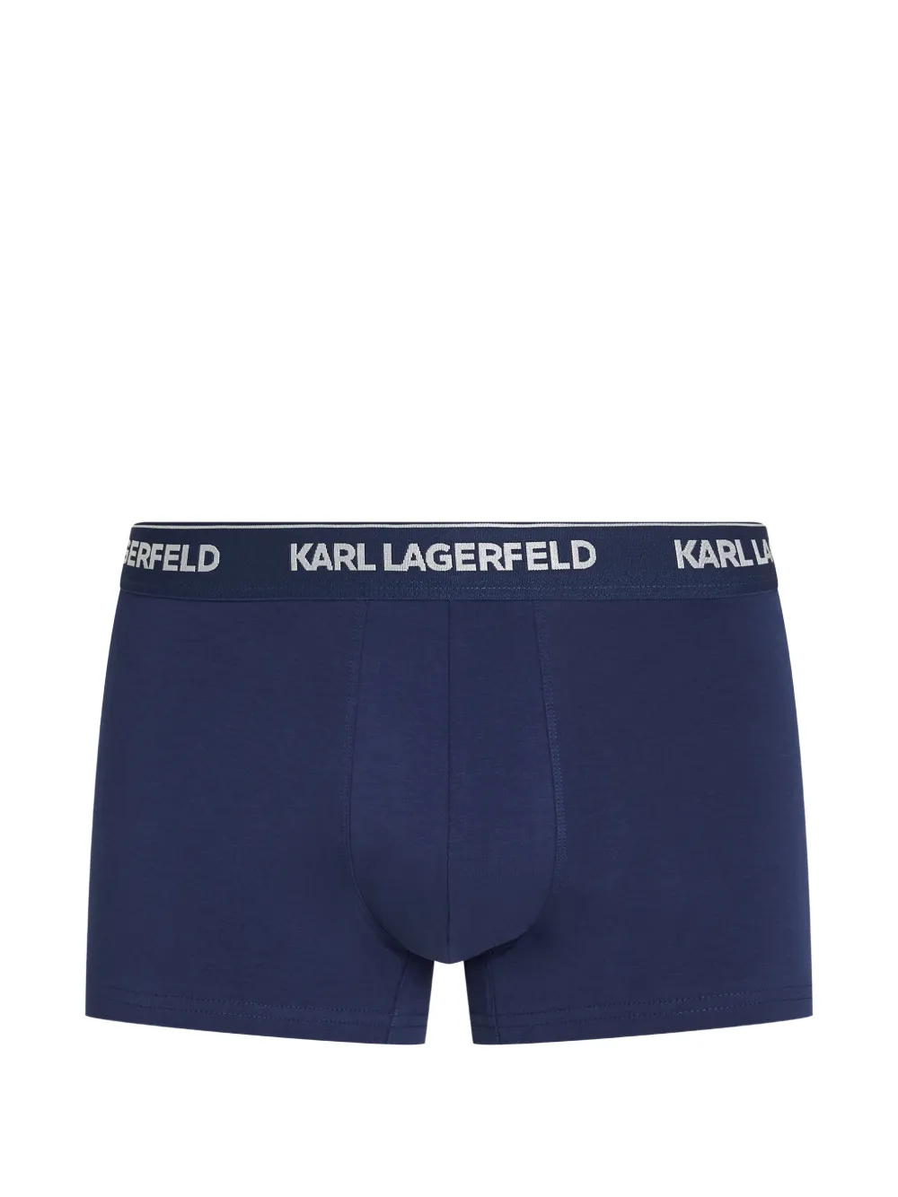 Karl Lagerfeld Boxer con logo (3 pezzi) - Blu