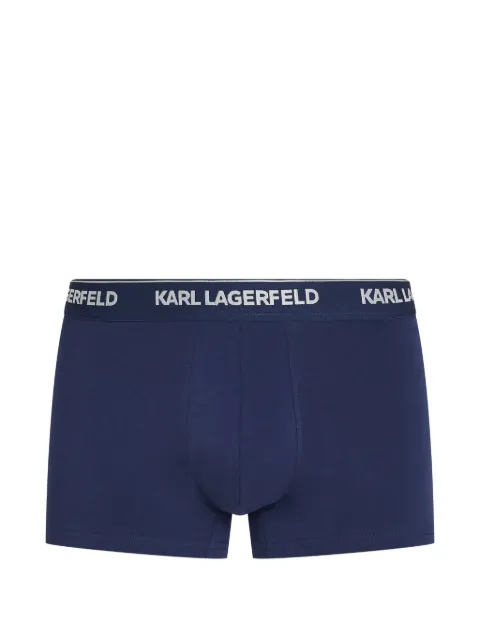 Karl Lagerfeld logo-waistband boxers (set of three)