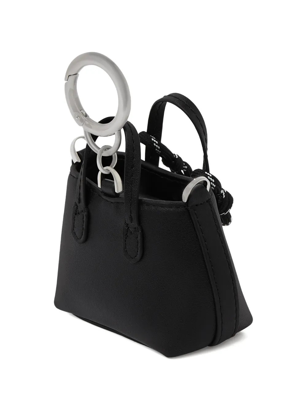 Karl Lagerfeld Ikon kleine sleutelhanger Zwart