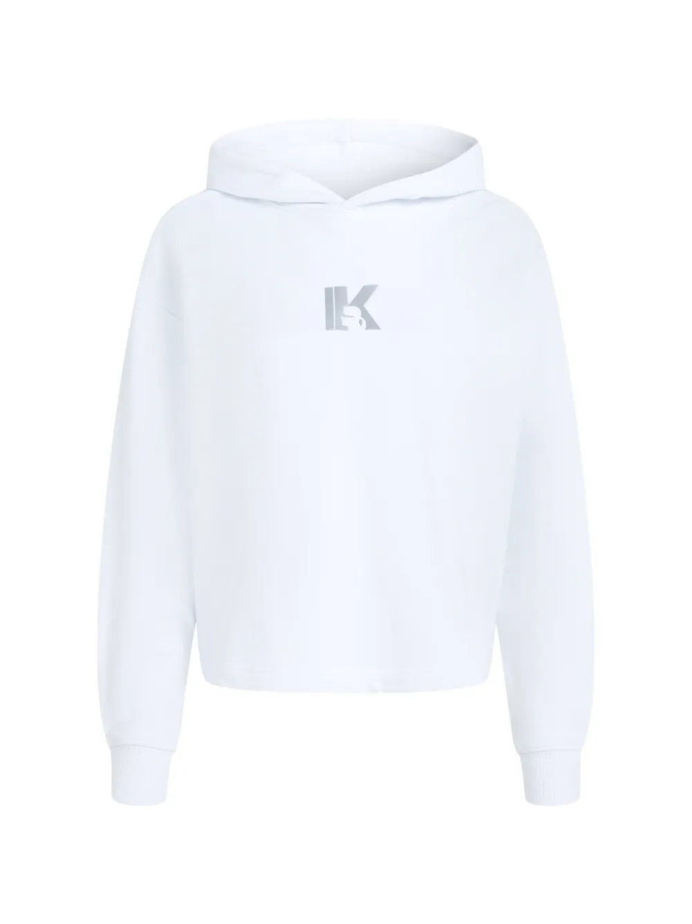 Karl Lagerfeld Jeans Felpa con cappuccio - Bianco