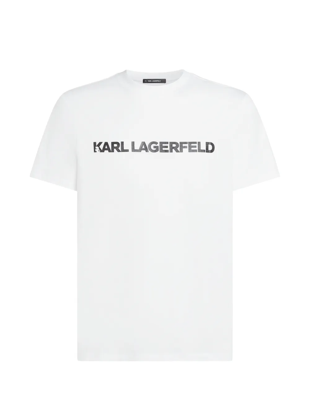 Karl Lagerfeld T-shirt con logo - Bianco
