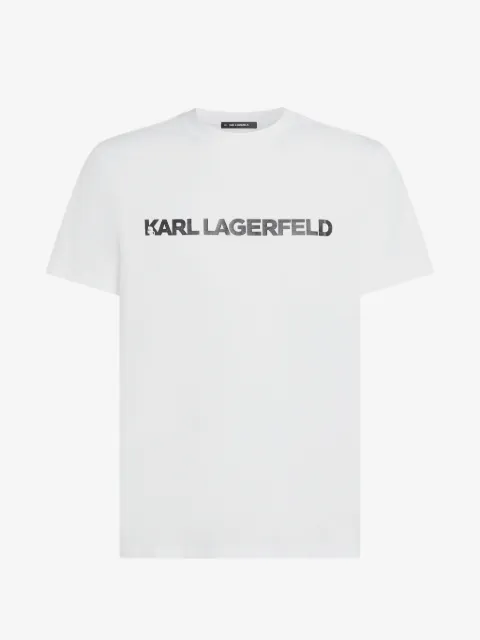 Karl Lagerfeld logo essential T-shirt
