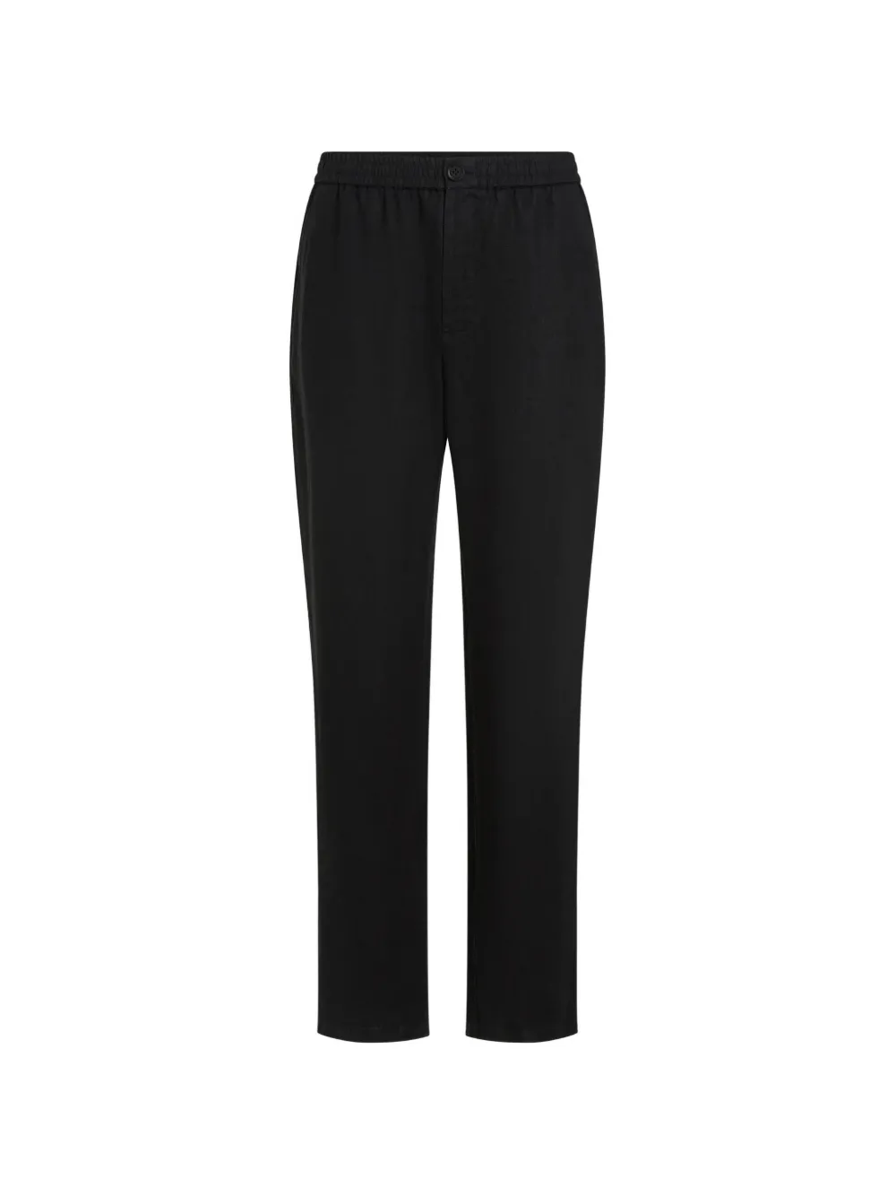 Karl Lagerfeld Linnen broek Zwart