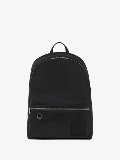 Karl Lagerfeld logo-patch backpack