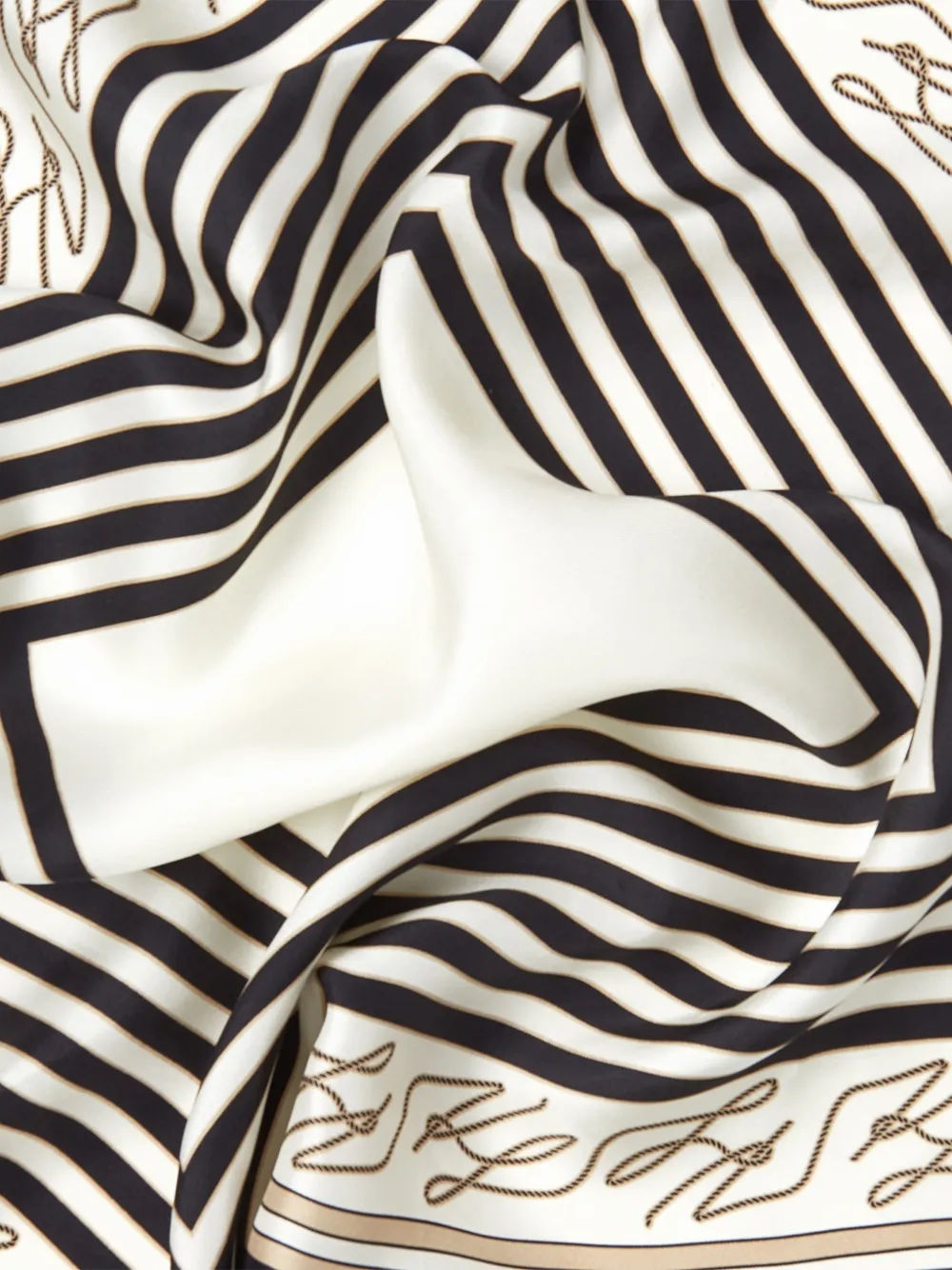 K/Autograph silk scarf