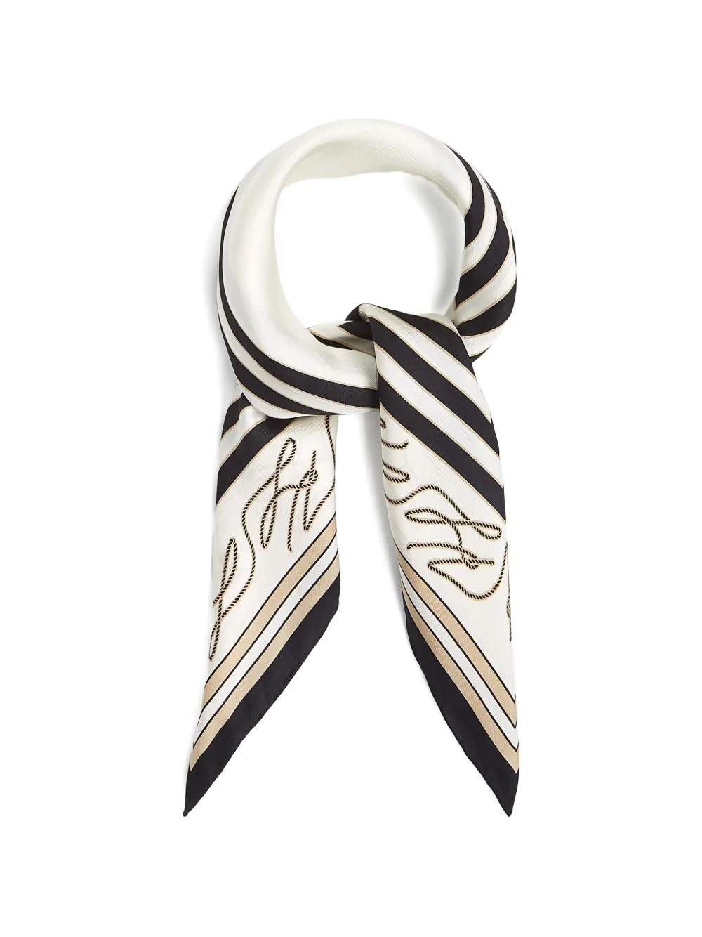 K/Autograph silk scarf