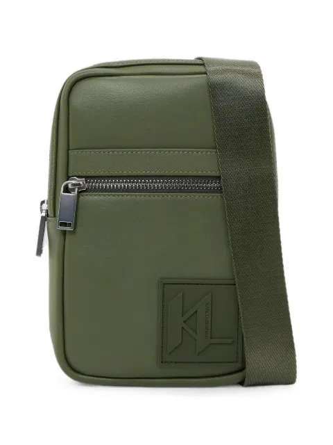 Karl Lagerfeld bolsa de hombro con parche del logo