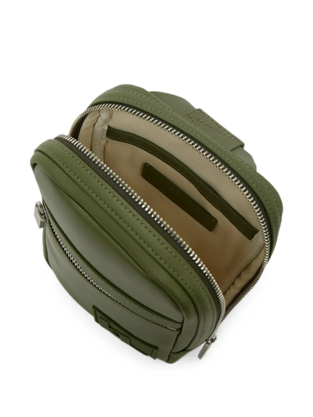 Karl Lagerfeld Schoudertas met logopatch Groen