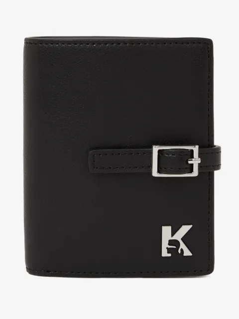 Karl Lagerfeld Jeans logo-plaque bifold wallet