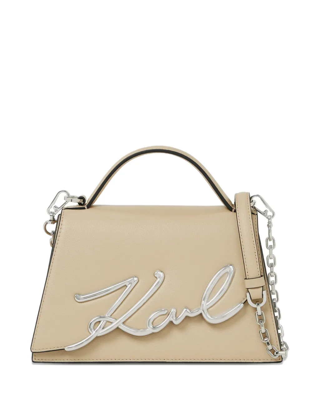 Karl Lagerfeld Borsa a tracolla K/Signature media - Toni neutri