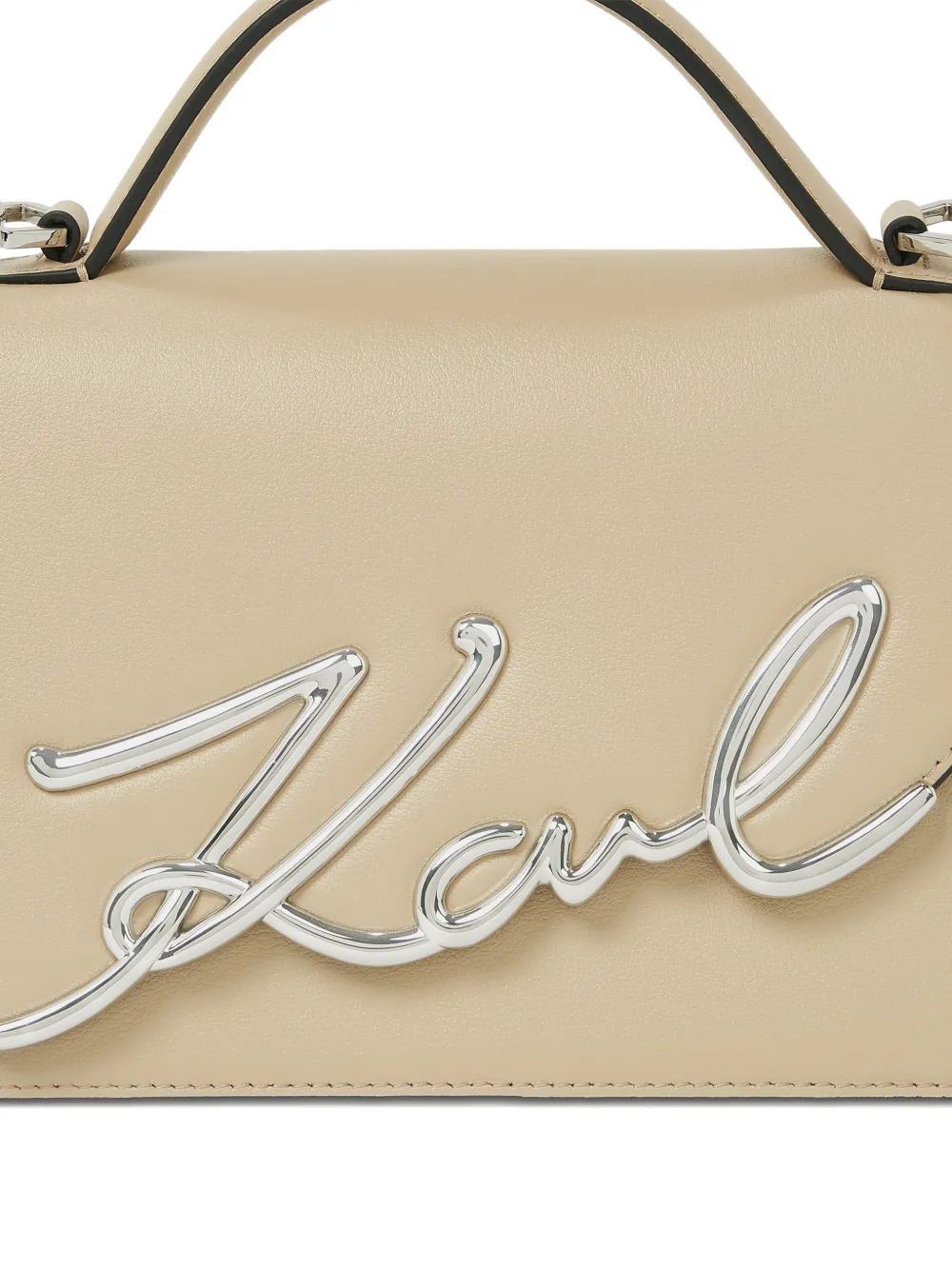 Karl Lagerfeld K Signature medium crossbodytas Beige