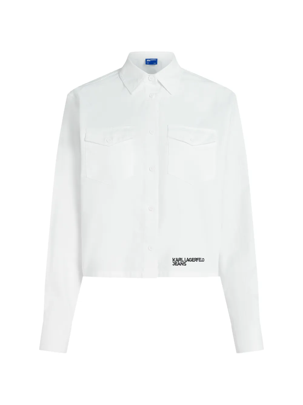 Karl Lagerfeld Jeans Camicia con tasche - Bianco