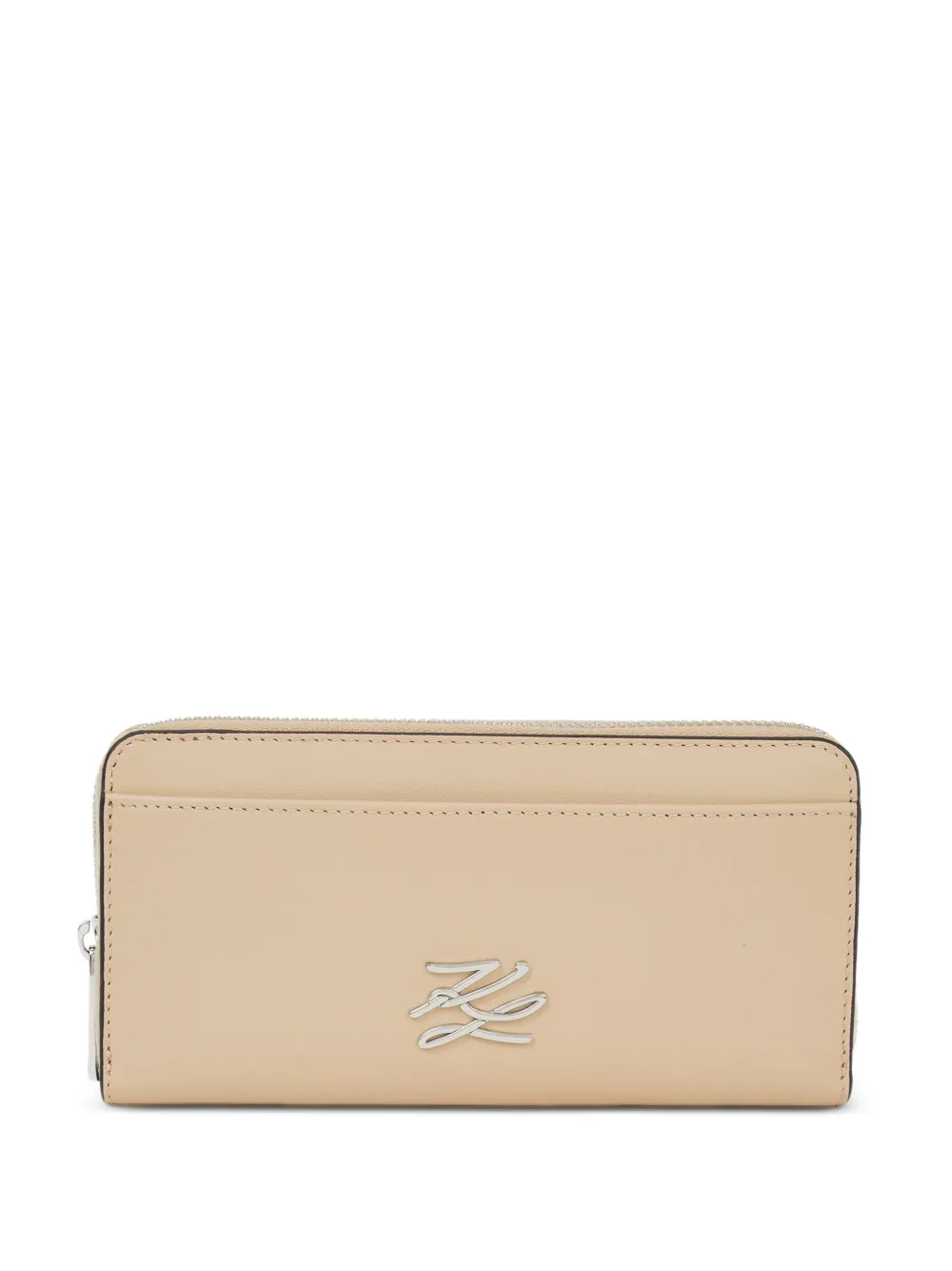 Karl Lagerfeld Portafoglio continental K/Autograph - Toni neutri