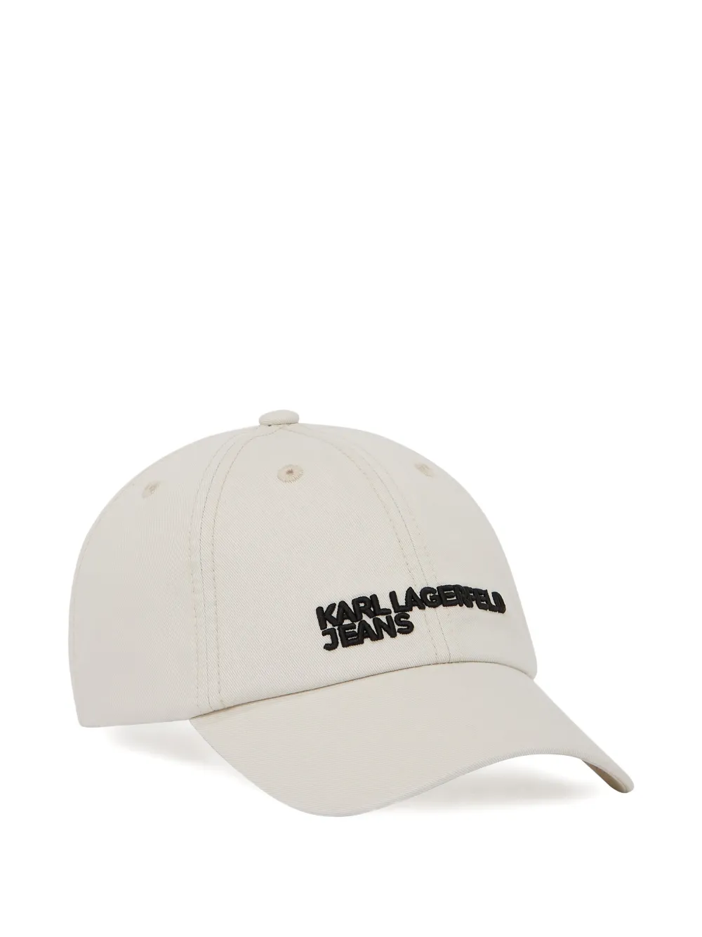 Karl Lagerfeld Jeans Cappello da baseball con logo - Toni neutri