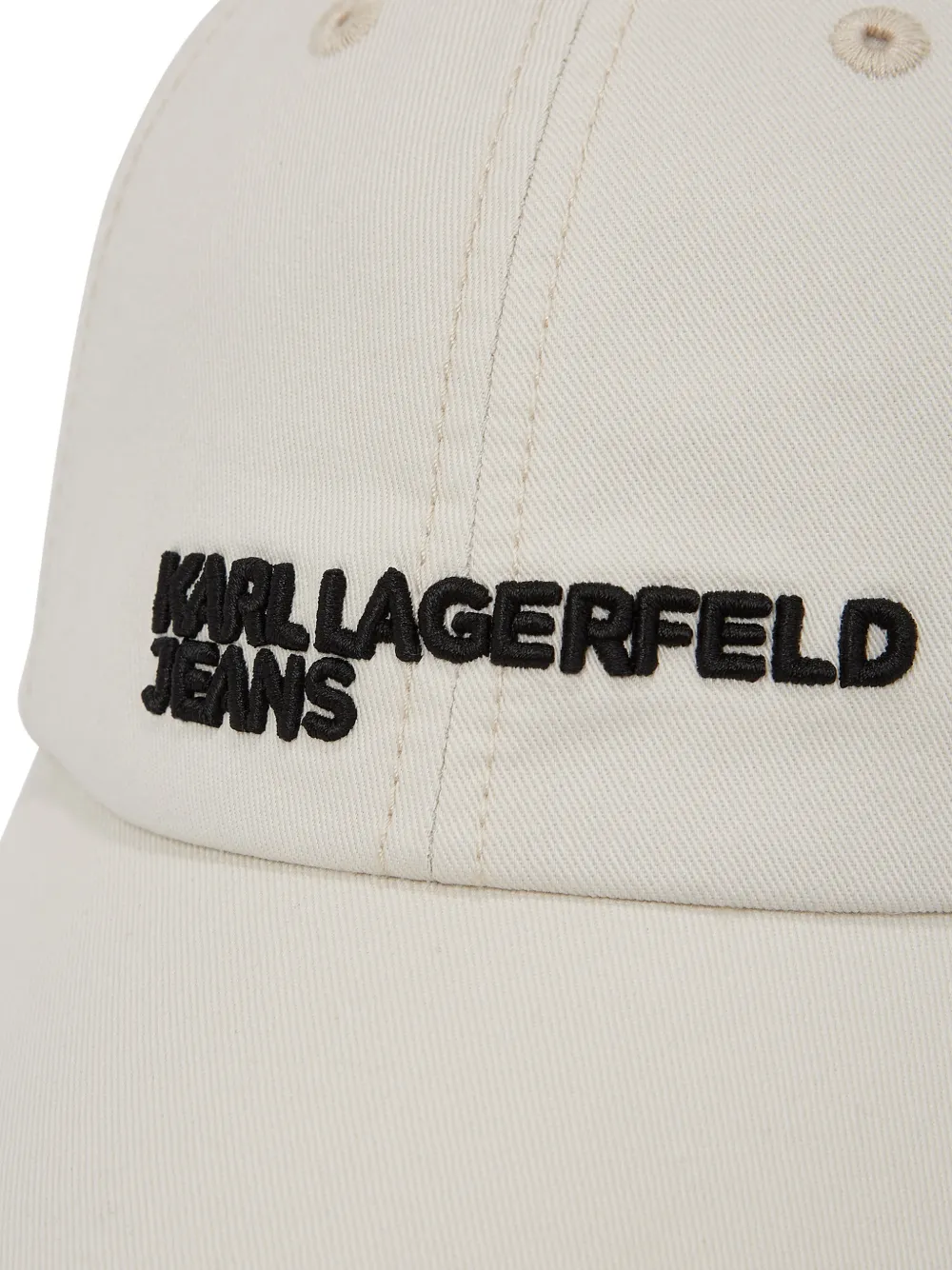 Karl Lagerfeld Jeans Essential pet met logo Beige