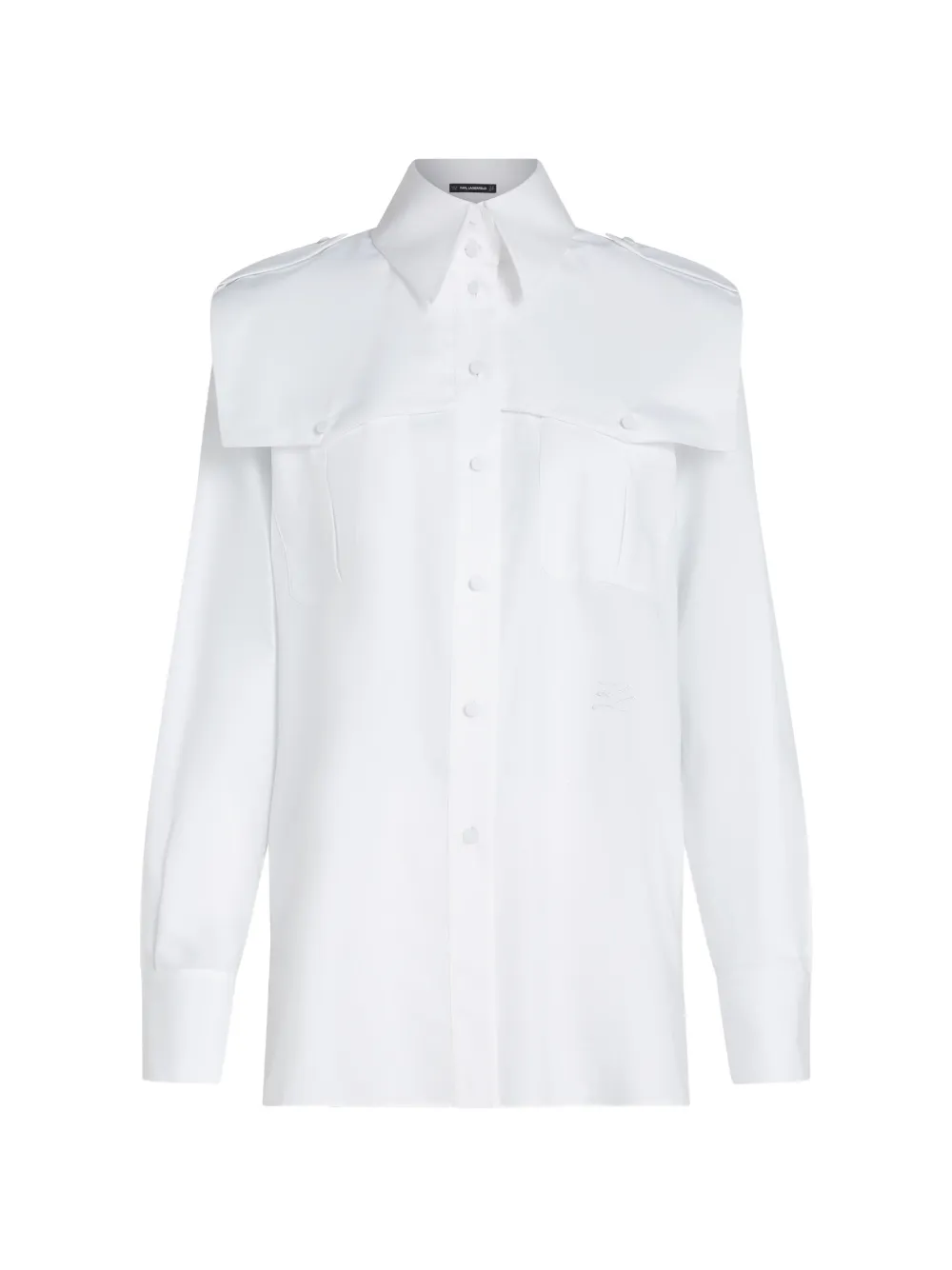 Karl Lagerfeld Camicia con taschino - Bianco