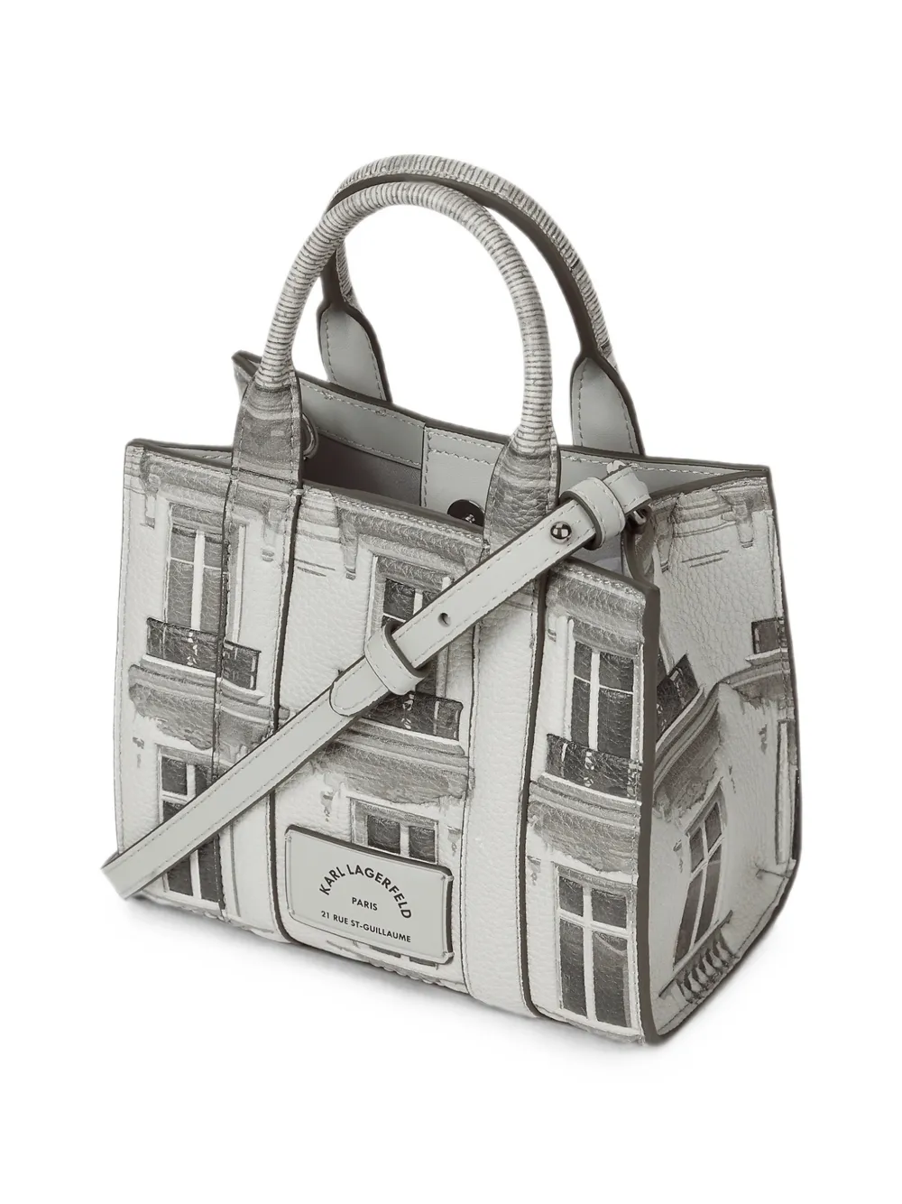 Karl Lagerfeld Exclusive Maison de Karl mini-shopper Grijs