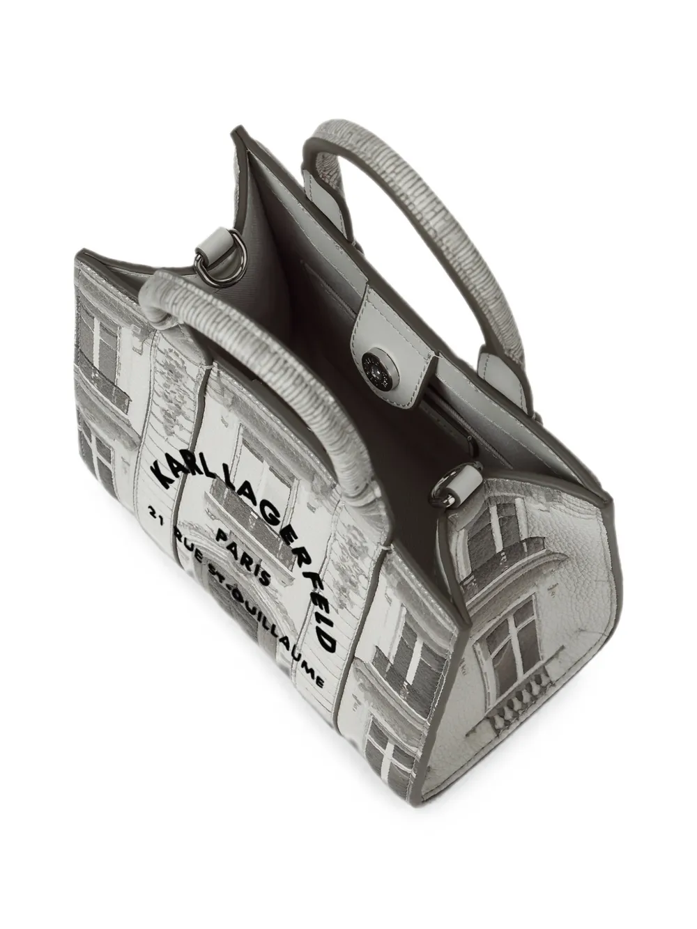 Karl Lagerfeld Exclusive Maison de Karl mini-shopper Grijs