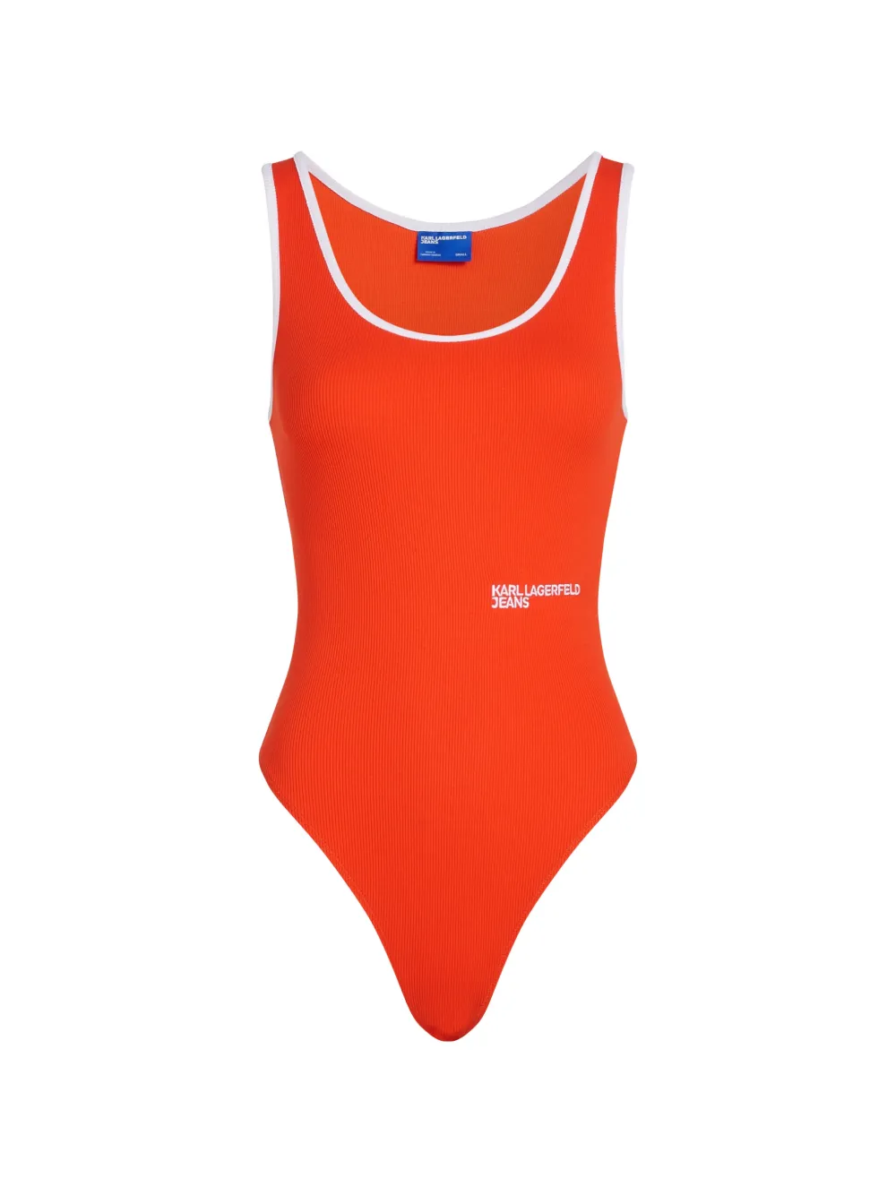 Karl Lagerfeld Jeans Top a coste - Arancione