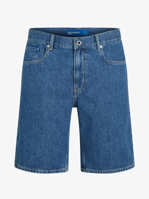 Karl Lagerfeld Jeans short court à coutures contrastantes