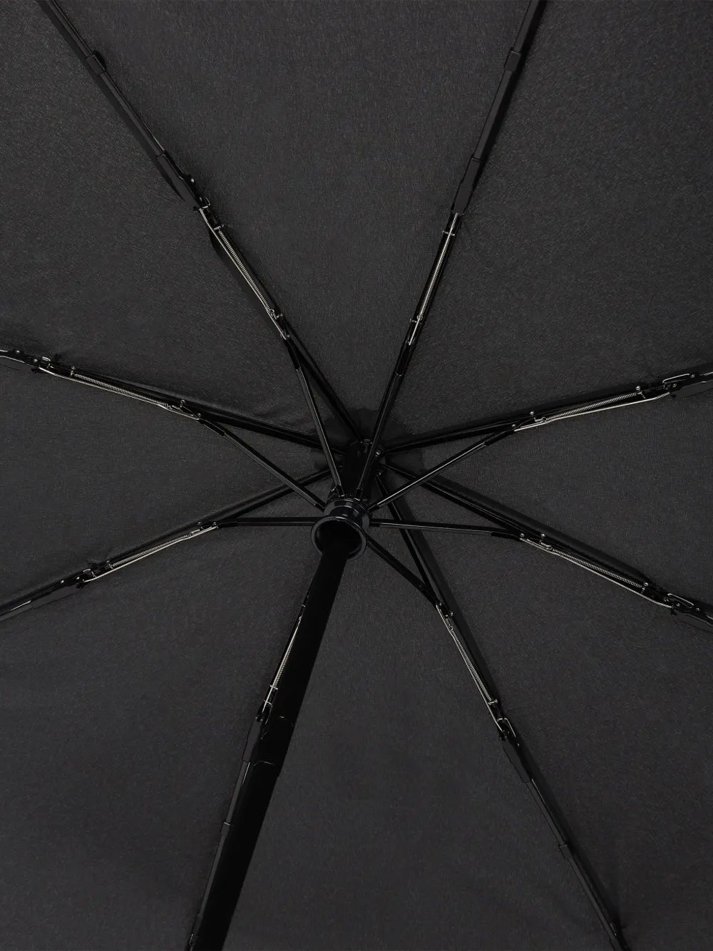 Karl Lagerfeld Kleine K Signature paraplu met touw Zwart
