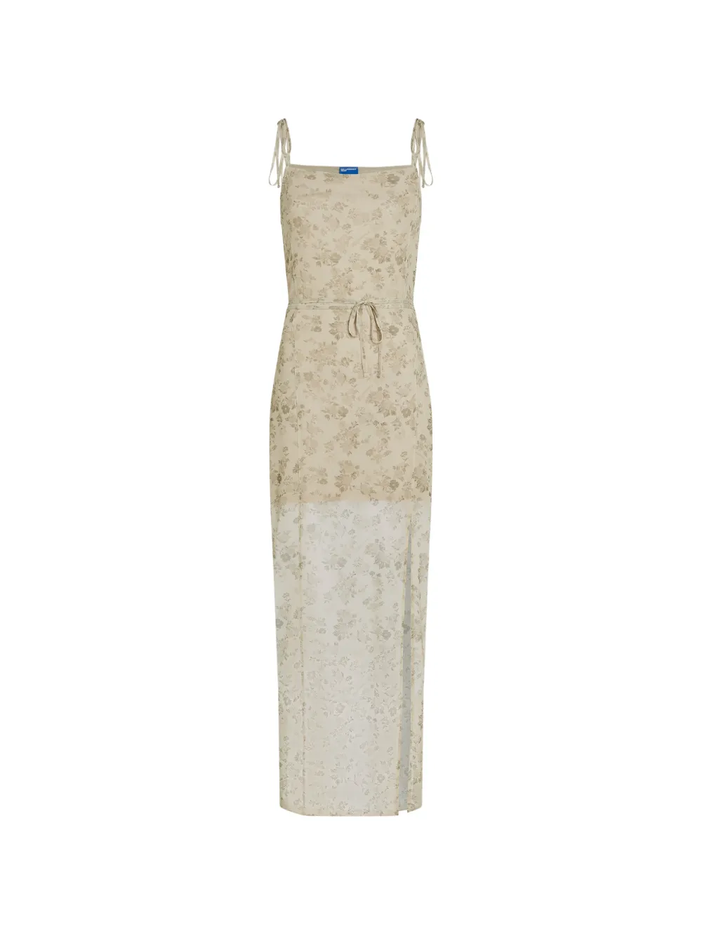 Karl Lagerfeld Jeans floral maxi dress - Neutrals