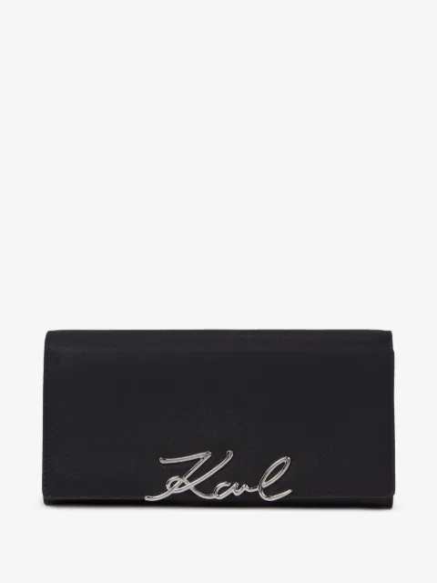 Karl Lagerfeld Portafoglio continental K/Signature