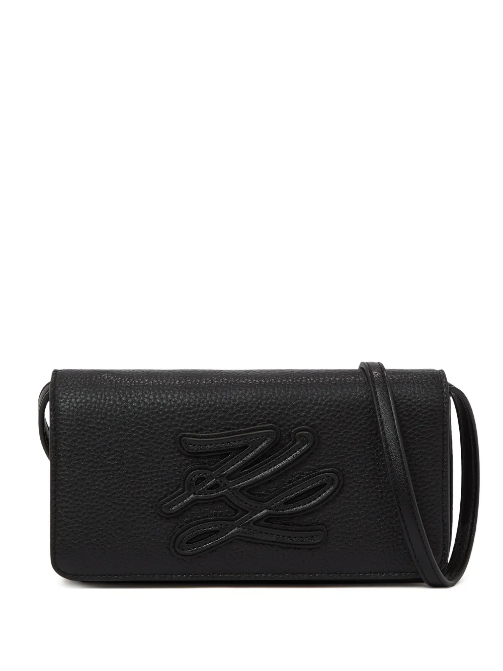 Karl Lagerfeld Borsa a tracolla K/Autograph mini - Nero