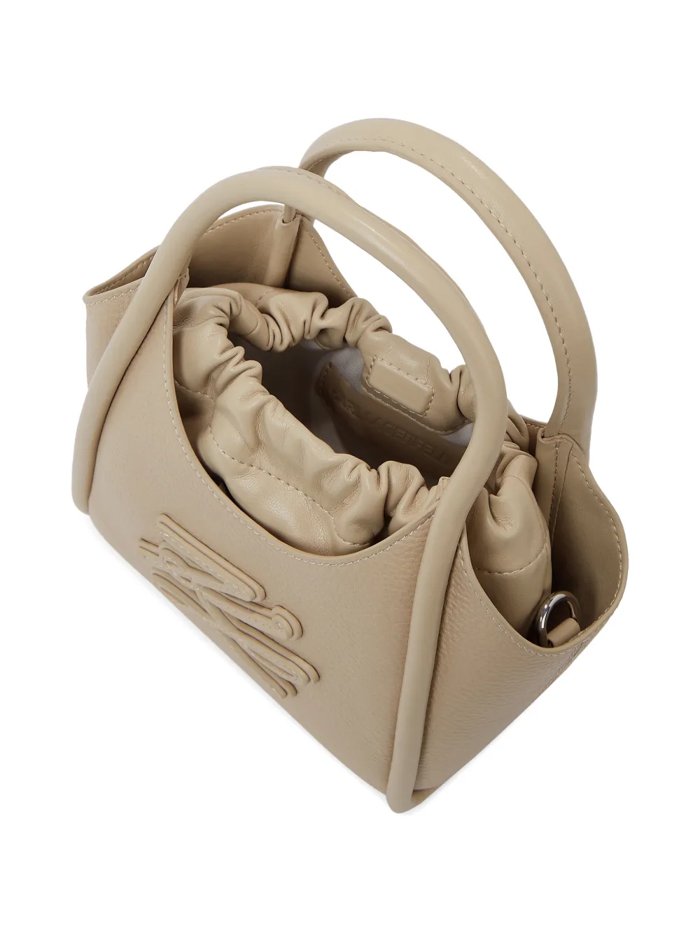 Karl Lagerfeld K Autograph mini-shopper Beige