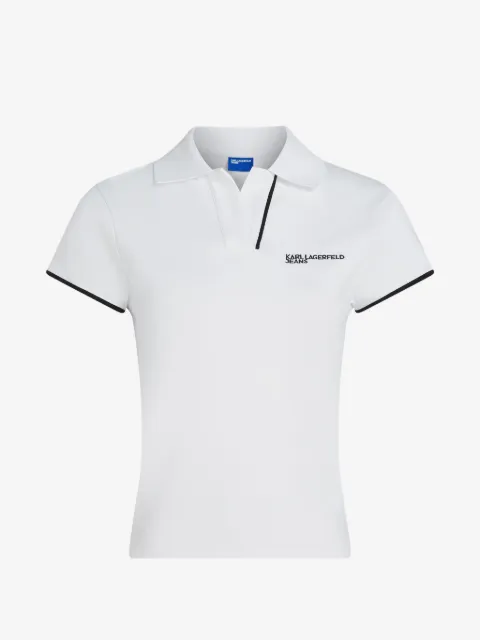 Karl Lagerfeld Jeans slim-fit logo polo top