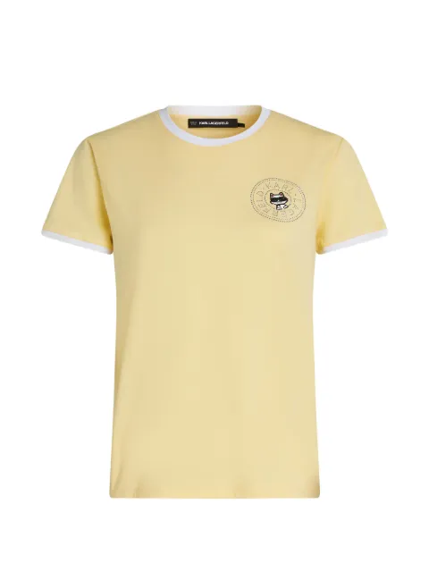 Karl Lagerfeld ikon circle T-shirt