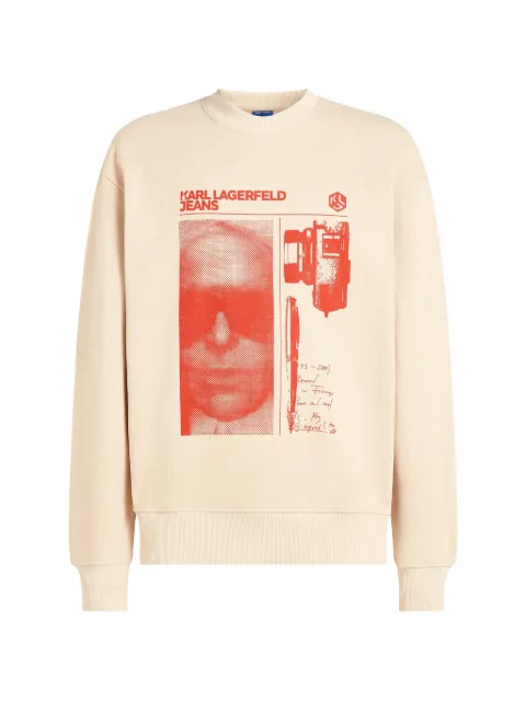 Karl Lagerfeld Jeans sweatshirt med grafisk tryk
