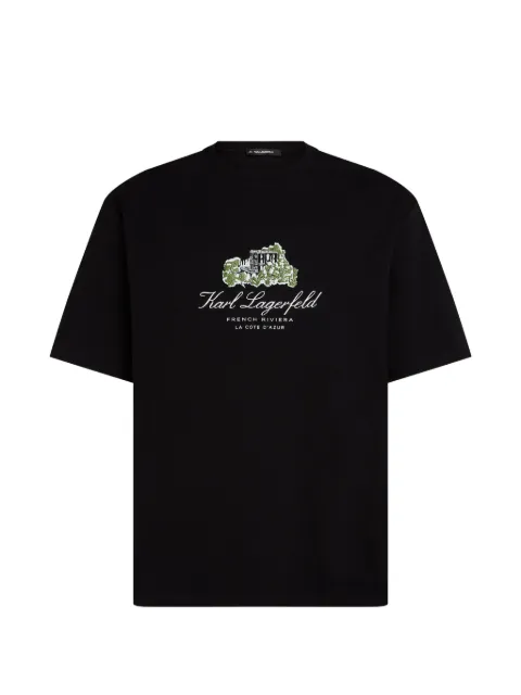 Karl Lagerfeld relaxed villa la vigie T-shirt