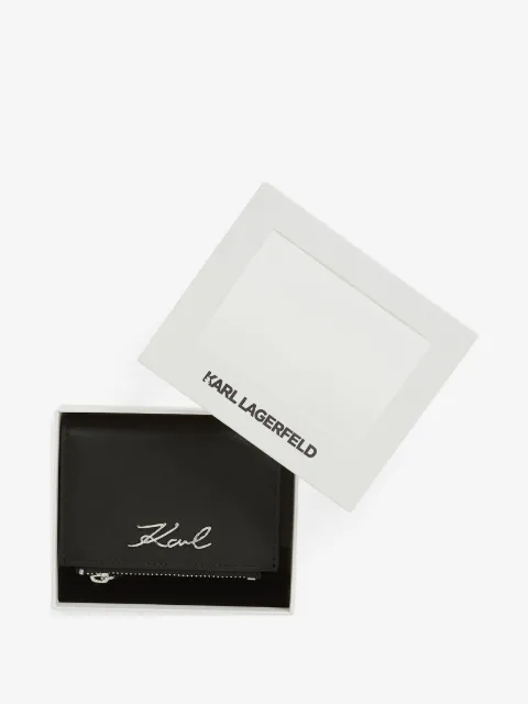 Karl Lagerfeld K/Signature bifold wallet