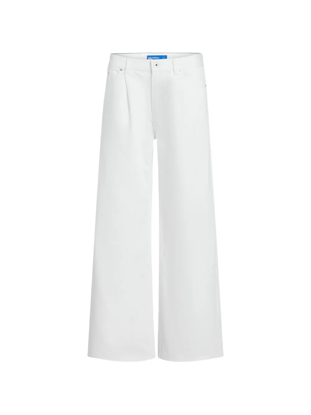 Karl Lagerfeld Jeans Jeans con applicazione logo - Bianco