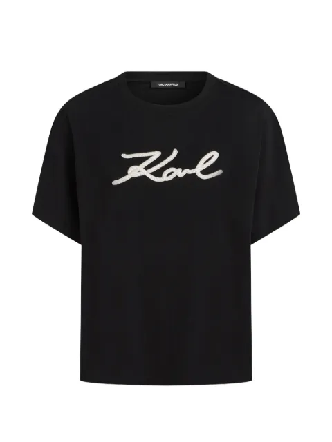 Karl Lagerfeld logo-detail T-shirt