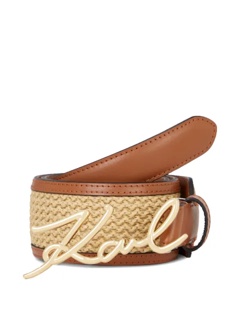 Karl Lagerfeld medium Signature  belt