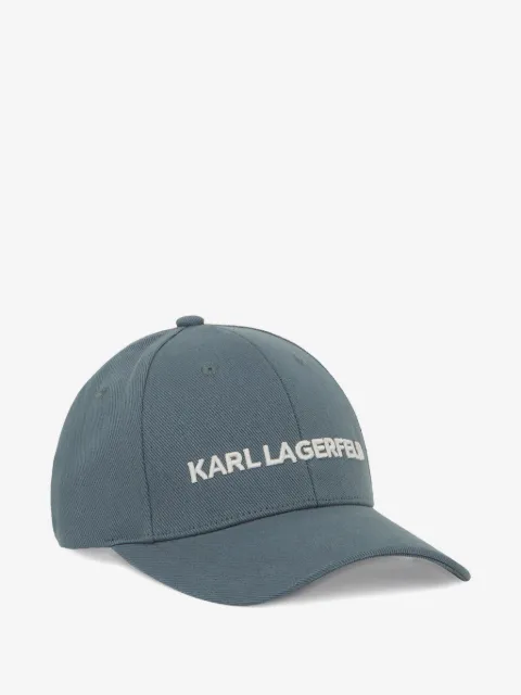 Karl Lagerfeld basebollkeps med broderad logotyp