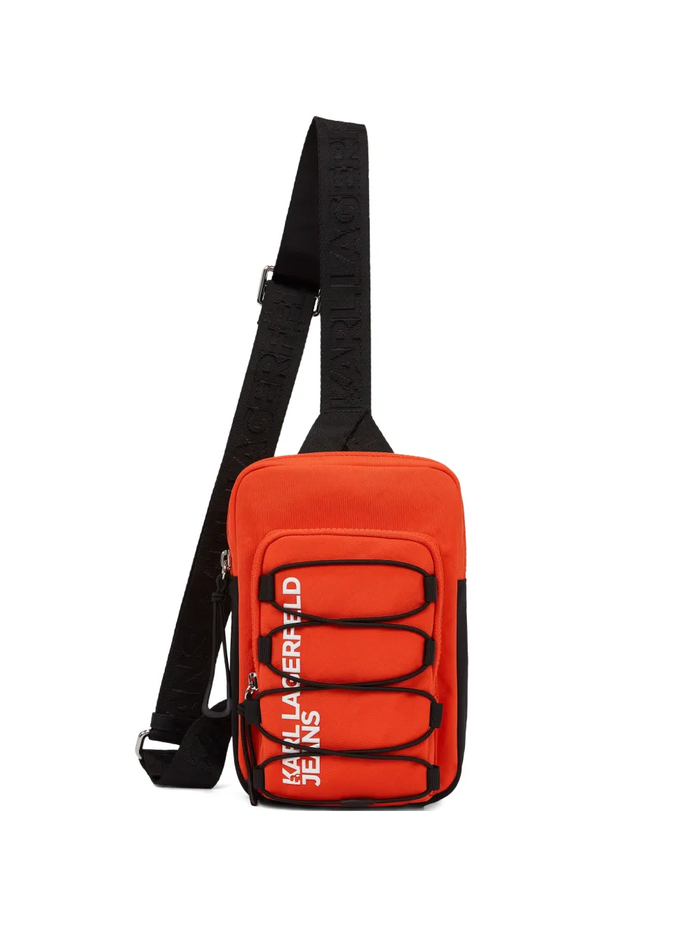 Karl Lagerfeld Jeans Borsa messenger con tracolla - Arancione