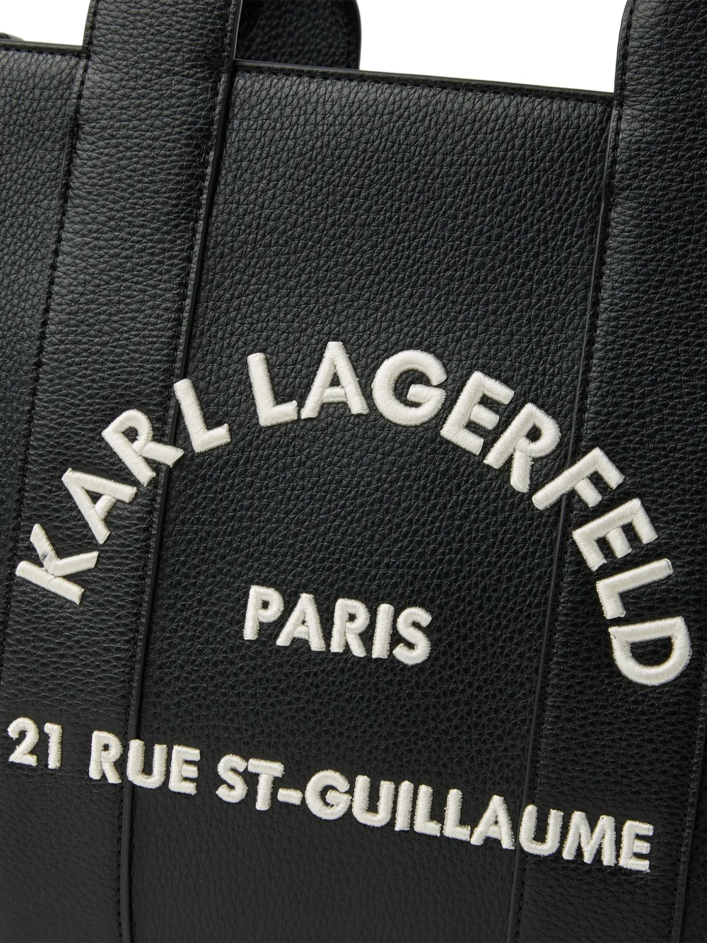 Karl Lagerfeld Medium Rue St-Guillaume shopper Zwart