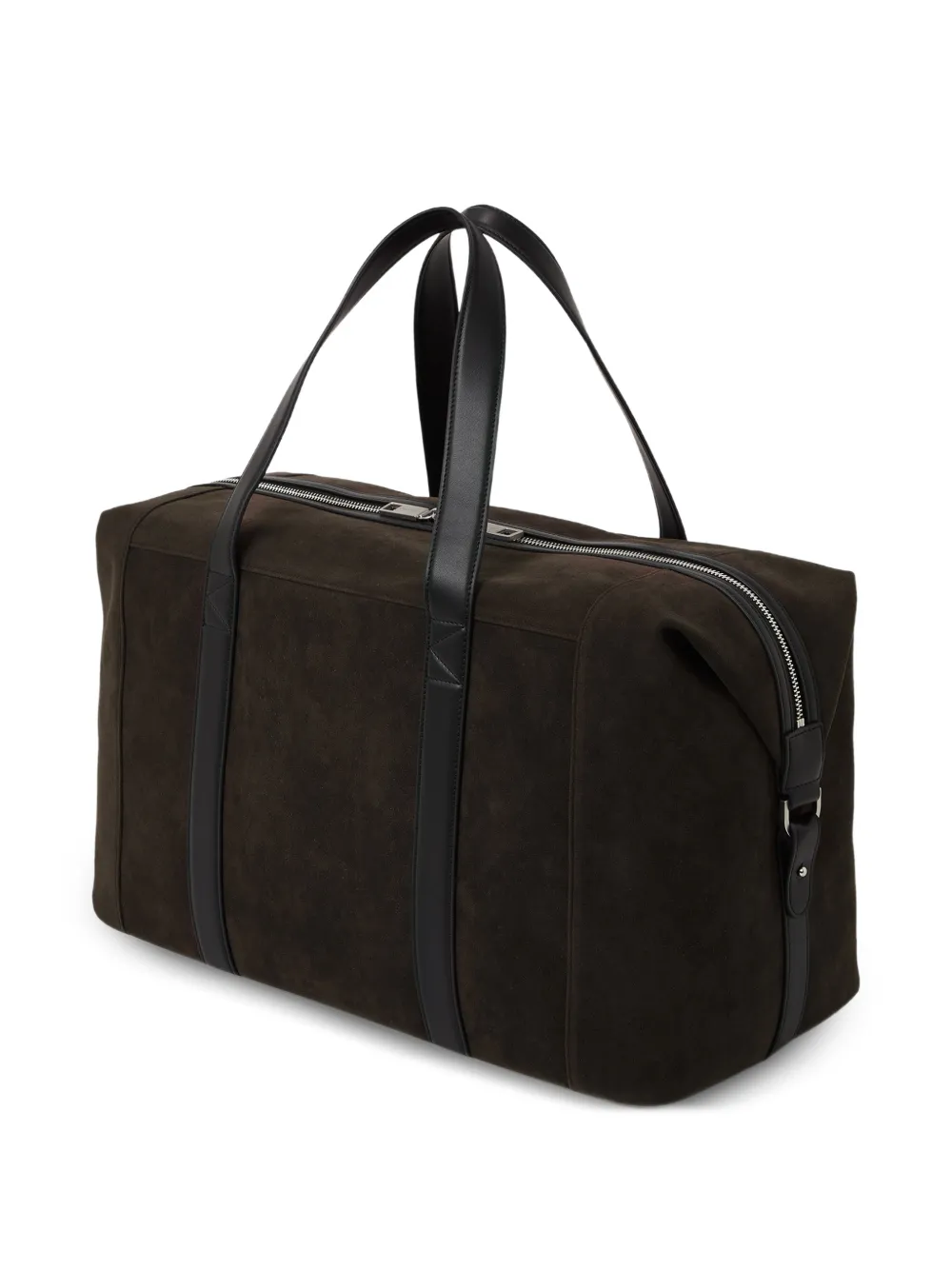 Karl Lagerfeld Borsone in pelle sintetica scamosciata - Marrone