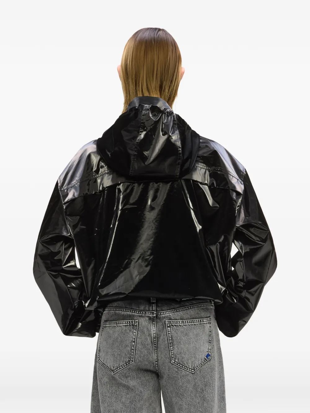 Karl Lagerfeld Jeans Jack met capuchon Zwart