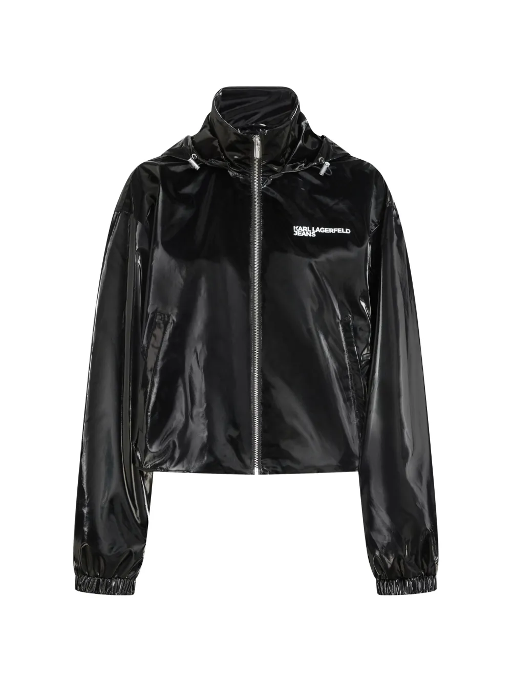 Karl Lagerfeld Jeans Giacca con cappuccio - Nero