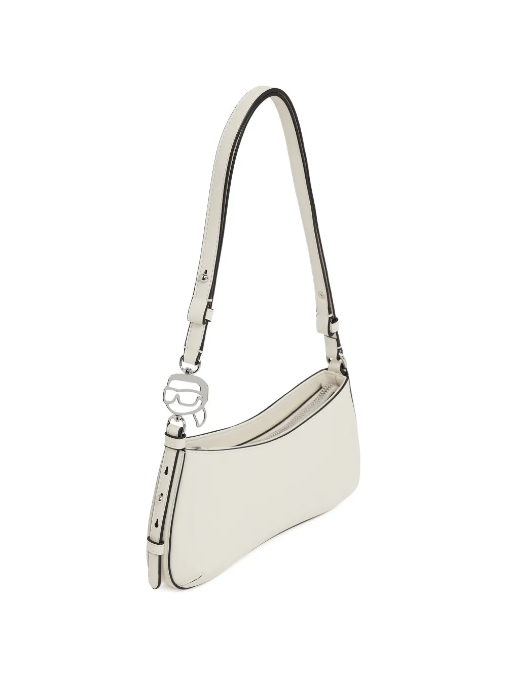  Karl Lagerfeld Mini Ikon Shoulder Bag - Neutrals 