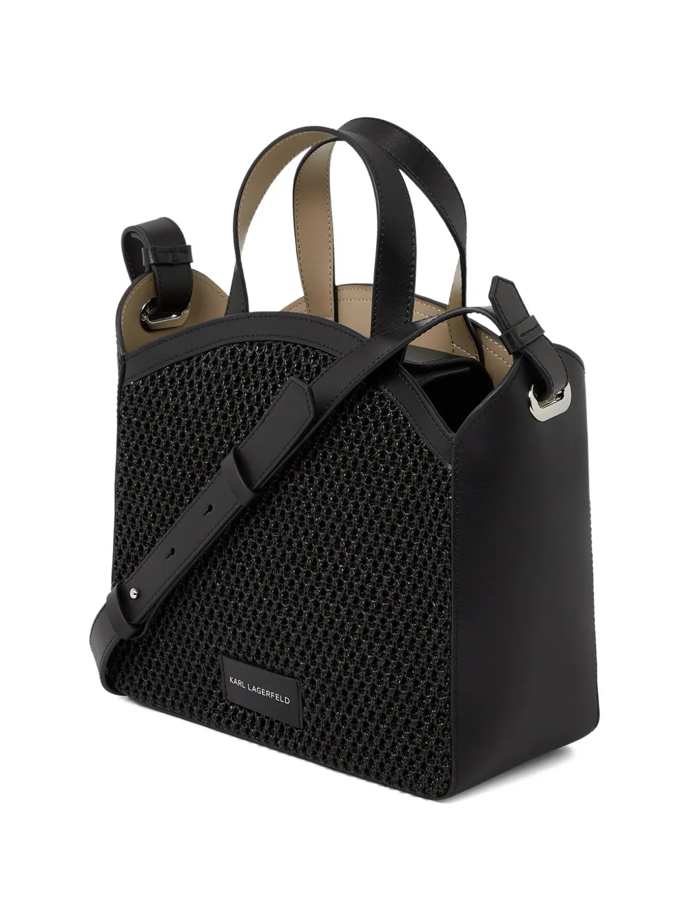 Karl Lagerfeld K Circle kleine shopper Zwart
