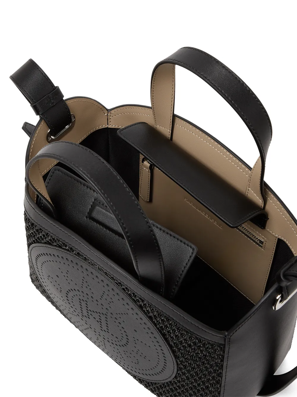Karl Lagerfeld K Circle kleine shopper Zwart