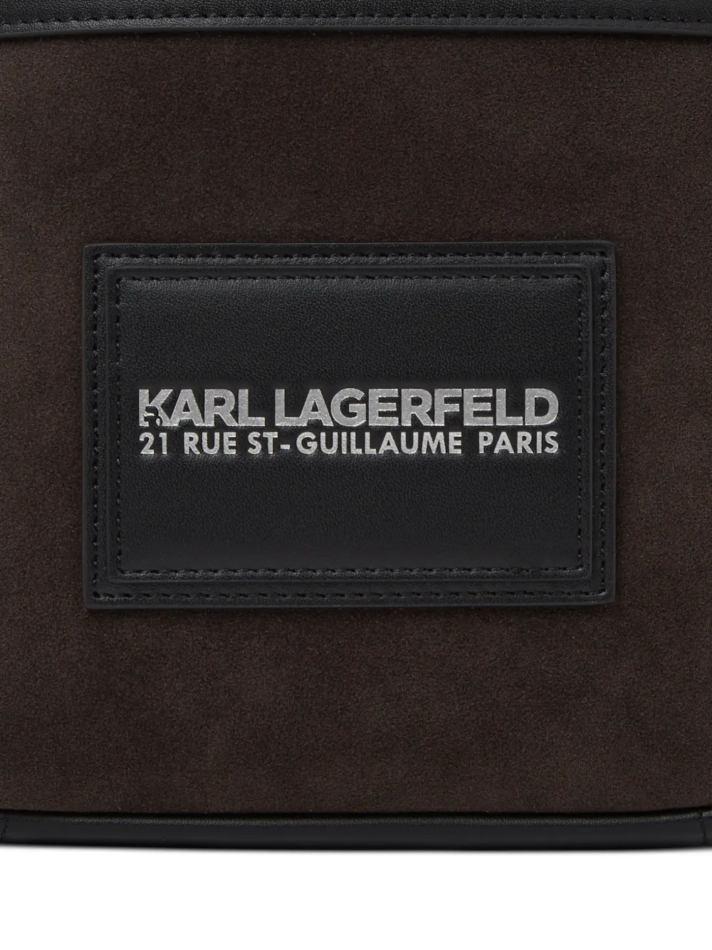 Karl Lagerfeld K Traveller messengertas Bruin